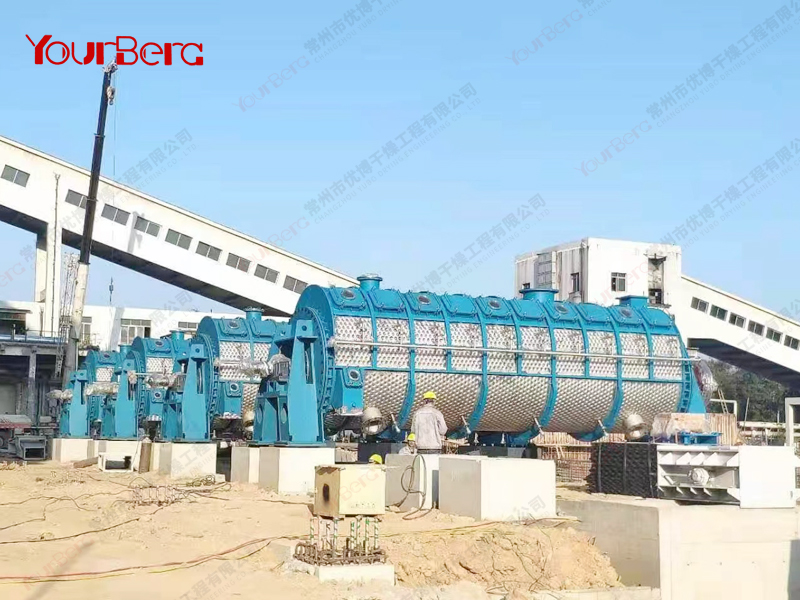 生物發酵污泥干燥機-石藥集團內蒙常盛制藥